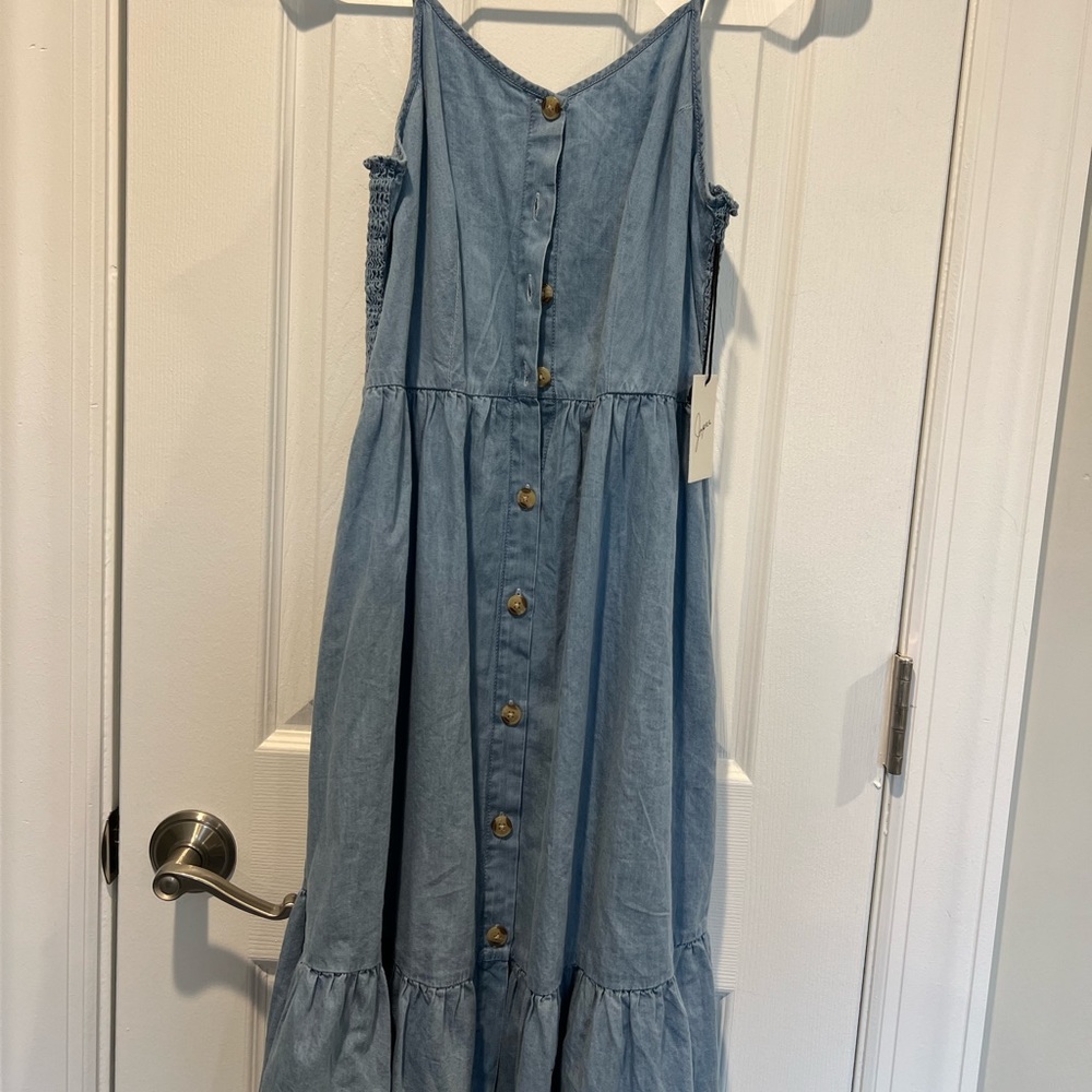 Long Denim Dress